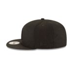 New York Yankees Basic Black on Black 9FIFTY Snapback Hat - Image 4