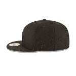 Los Angeles Dodgers Basic Black on Black 9FIFTY Snapback Hat - Image 4