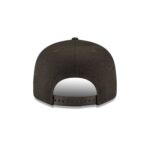 Los Angeles Dodgers Basic Black on Black 9FIFTY Snapback Hat - Image 6