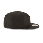 Los Angeles Dodgers Basic Black on Black 9FIFTY Snapback Hat - Image 5