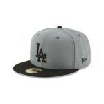 Los Angeles Dodgers 2025 World Series Champions Storm Gray 59FIFTY Fitted Hat - Image 3