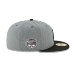 Los Angeles Dodgers 2025 World Series Champions Storm Gray 59FIFTY Fitted Hat - Image 4