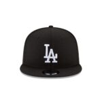 Los Angeles Dodgers 2025 World Series Champions Black & White 9FIFTY Snapback Hat - Image 2