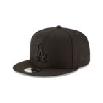 Los Angeles Dodgers 2025 World Series Champions Black on Black 9FIFTY Snapback Hat - Image 3