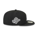New York Yankees Sidepatch Black 59FIFTY Fitted Hat - Image 9
