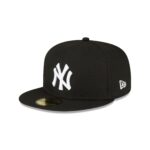 New York Yankees Sidepatch Black 59FIFTY Fitted Hat - Image 2