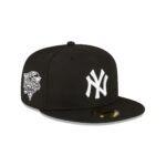 New York Yankees Sidepatch Black 59FIFTY Fitted Hat - Image 6