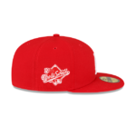 Los Angeles Dodgers Sidepatch Red 59FIFTY Fitted Hat - Image 4