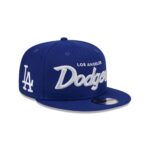 Los Angeles Dodgers Wordmark 9FIFTY Snapback Hat - Image 3