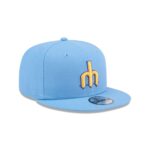 Seattle Mariners Sky Blue 9FIFTY Snapback Hat - Image 3