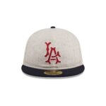 Los Angeles Angels Melton Wool Retro Crown 59FIFTY Fitted Hat - Image 2