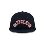 Cleveland Guardians Melton Wool Retro Crown 9FIFTY Strapback Hat - Image 2