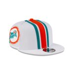 Miami Dolphins Historic Helmet Pack 9FIFTY Snapback Hat - Image 3