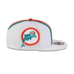 Miami Dolphins Historic Helmet Pack 9FIFTY Snapback Hat - Image 5