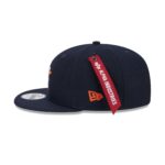 Alpha Industries x Houston Astros Navy 9FIFTY Snapback Hat - Image 4