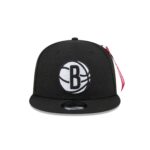 Alpha Industries x Brooklyn Nets Black 9FIFTY Snapback Hat - Image 2