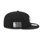 Alpha Industries x Brooklyn Nets Black 9FIFTY Snapback Hat - Image 5