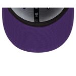 Alpha Industries x Los Angeles Lakers Purple 9FIFTY Snapback Hat - Image 7