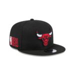 Alpha Industries x Chicago Bulls Black 9FIFTY Snapback Hat - Image 3