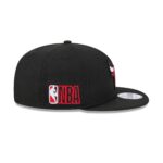 Alpha Industries x Chicago Bulls Black 9FIFTY Snapback Hat - Image 5