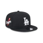 Alpha Industries x Los Angeles Dodgers Black 9FIFTY Snapback Hat - Image 3