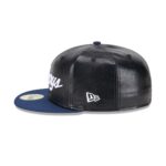 Dallas Cowboys Faux Leather Crown 59FIFTY Fitted Hat - Image 4