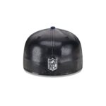 Dallas Cowboys Faux Leather Crown 59FIFTY Fitted Hat - Image 6