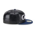 Dallas Cowboys Faux Leather Crown 59FIFTY Fitted Hat - Image 5