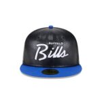 Buffalo Bills Faux Leather Crown 59FIFTY Fitted Hat - Image 2