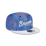 Atlanta Braves Wave Fill 59FIFTY Fitted Hat - Image 3
