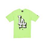 Los Angeles Dodgers Hi Vis Doodle T-Shirt - Image 2