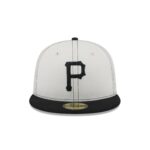 Pittsburgh Pirates Sandy Linen 59FIFTY Fitted Hat - Image 2
