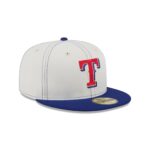 Texas Rangers Sandy Linen 59FIFTY Fitted Hat - Image 3