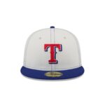 Texas Rangers Sandy Linen 59FIFTY Fitted Hat - Image 2
