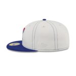 Texas Rangers Sandy Linen 59FIFTY Fitted Hat - Image 4