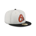 Baltimore Orioles Sandy Linen 59FIFTY Fitted Hat - Image 3
