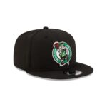 Boston Celtics Basic Black 9FIFTY Snapback Hat - Image 3
