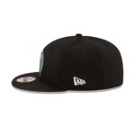 Boston Celtics Basic Black 9FIFTY Snapback Hat - Image 4