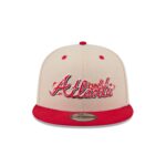 Atlanta Braves Team Art 9FIFTY Snapback Hat - Image 2