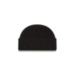 New Era Cap Black Ribbed Skully Knit Beanie