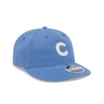 Chicago Cubs Canvas Felt Retro Crown 9FIFTY Strapback Hat - Image 3