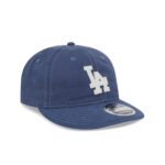 Los Angeles Dodgers Canvas Felt Retro Crown 9FIFTY Strapback Hat - Image 3