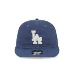Los Angeles Dodgers Canvas Felt Retro Crown 9FIFTY Strapback Hat - Image 2