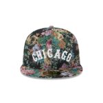 Chicago White Sox Jacquard Pattern 59FIFTY Fitted Hat - Image 2