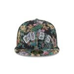 Chicago Cubs Jacquard Pattern 59FIFTY Fitted Hat - Image 2