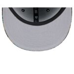 Chicago Cubs Jacquard Pattern 59FIFTY Fitted Hat - Image 7