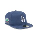 Los Angeles Dodgers Championship Side Flag 59FIFTY A-Frame Fitted Hat - Image 3