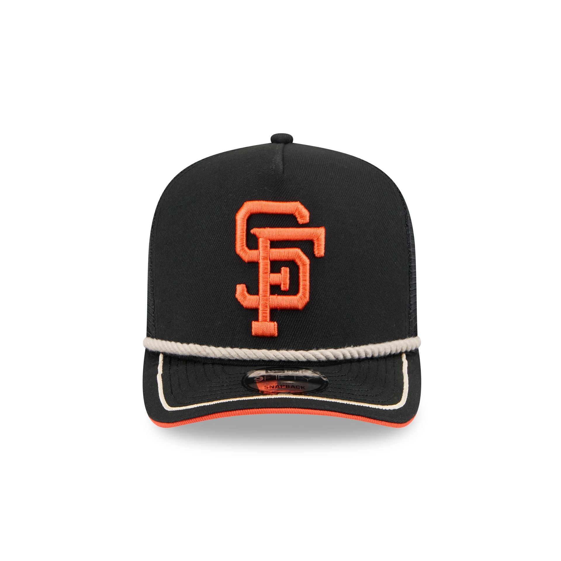 San Francisco Giants Vintage Team Rope 9FIFTY A-Frame Trucker - Image 2