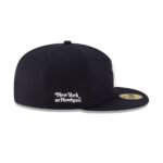 New York or Nowhere x New York Yankees Navy Logo 59FIFTY Fitted Hat - Image 4
