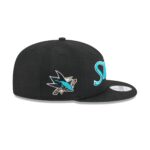 San Jose Sharks Script 9FIFTY Snapback Hat - Image 5